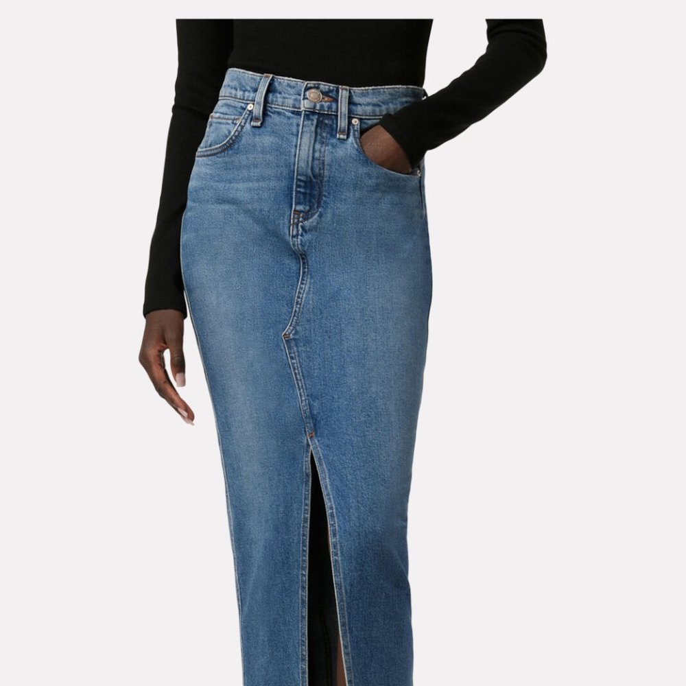 NWOT Hudson Reconstructed Midi Skirt